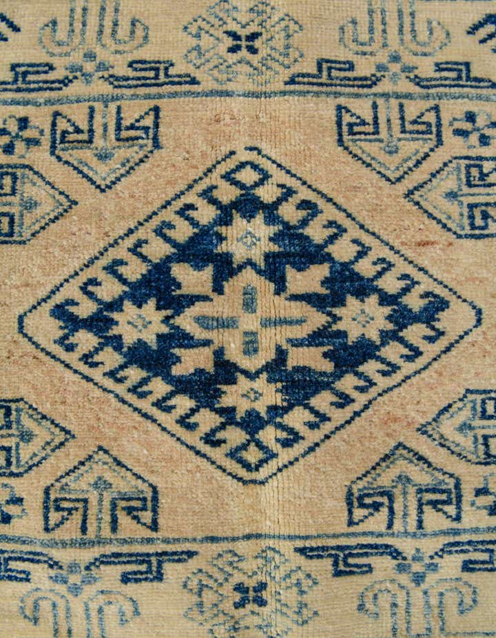 4' 10 x 6' 5 Hand Knotted Oushak Wool Rug