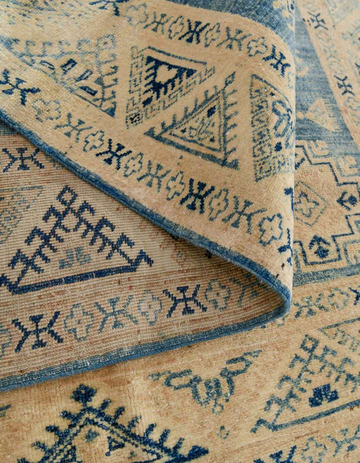 4' 10 x 6' 5 Hand Knotted Oushak Wool Rug
