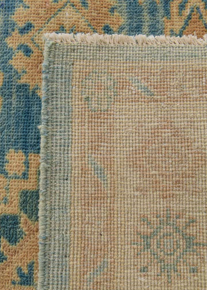 4' x 5' 9 Hand Knotted Oushak Wool Rug