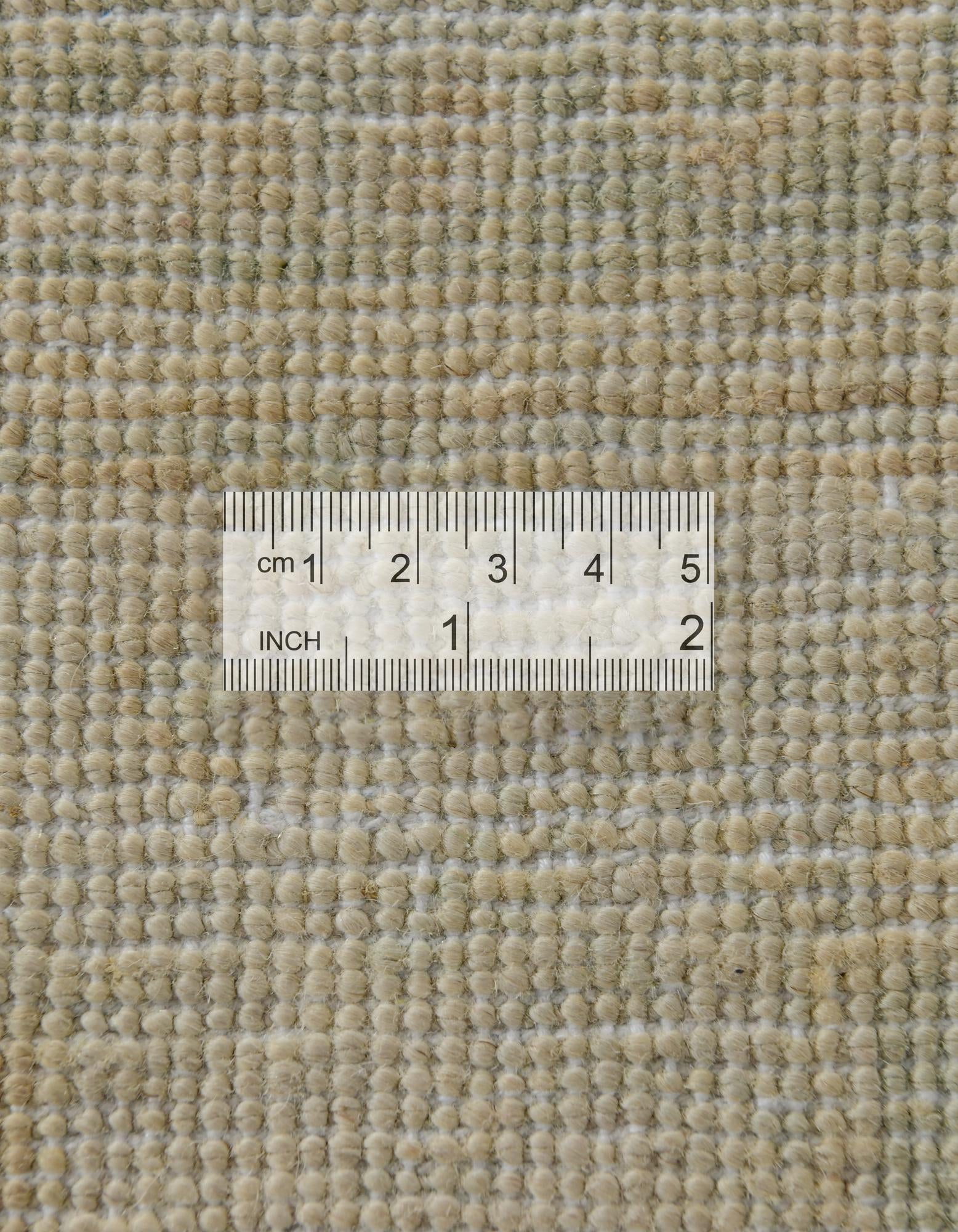 8' 1 x 9' 10 Hand Knotted Oushak Wool Rug