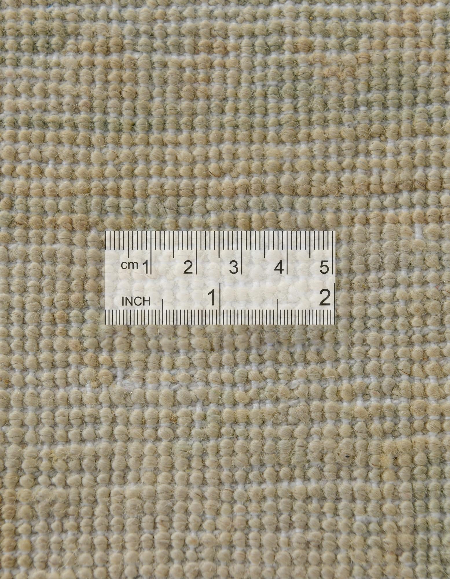 8' 1 x 9' 10 Hand Knotted Oushak Wool Rug