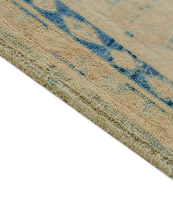 Detail image of 8' 2 x 9' 2  Hand Knotted Oushak Wool Rug