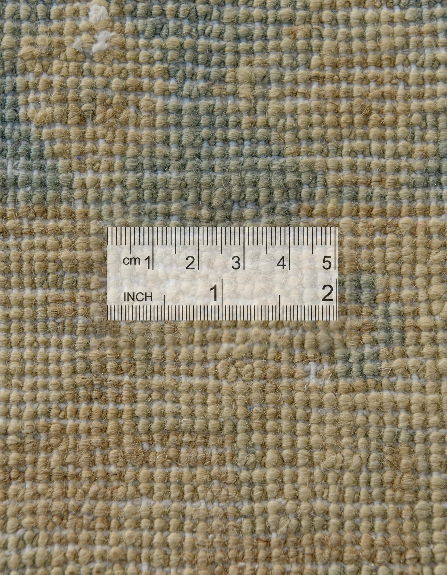 8' 2 x 9' 2 Hand Knotted Oushak Wool Rug