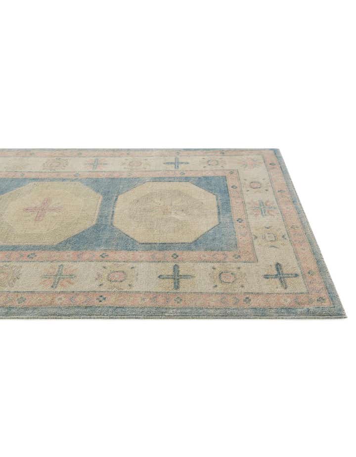 3' 6 x 4' 10 Hand Knotted Oushak Wool Rug