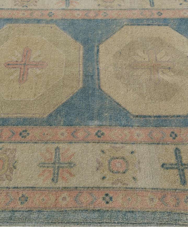 3' 6 x 4' 10 Hand Knotted Oushak Wool Rug