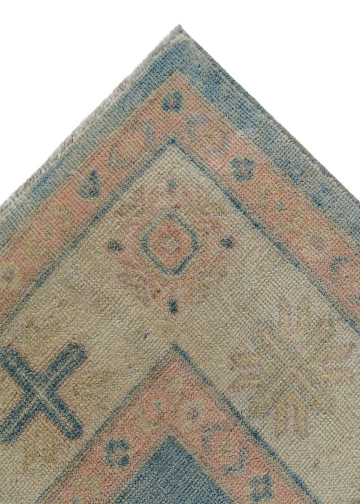 3' 6 x 4' 10 Hand Knotted Oushak Wool Rug