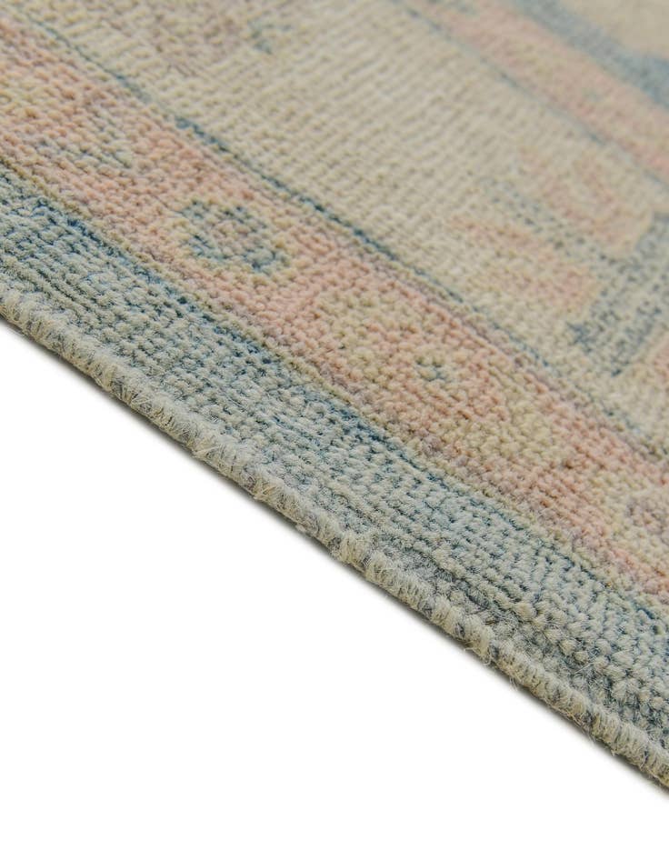 Detail image of 3' 6 x 4' 10  Hand Knotted Oushak Wool Rug