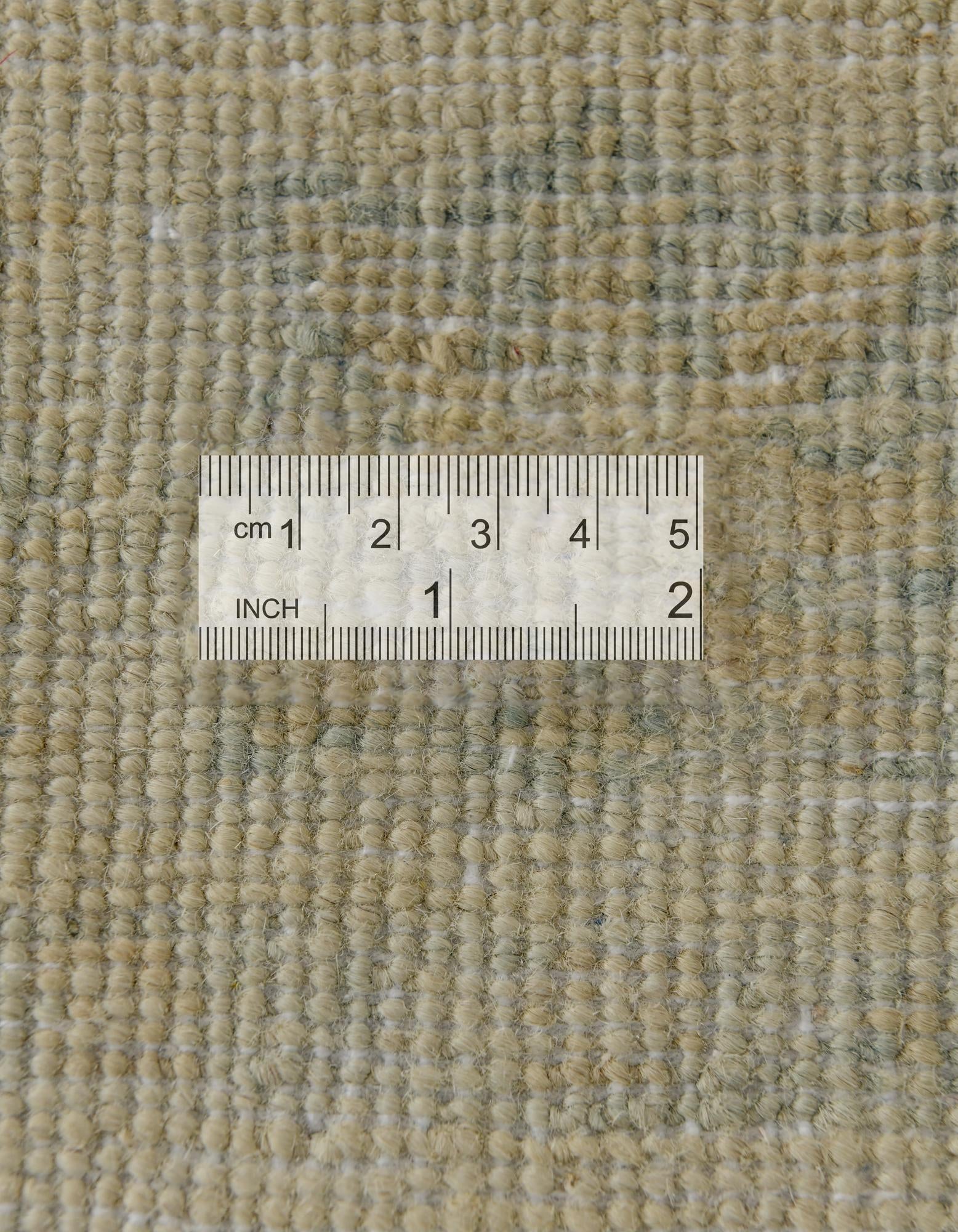 3' 5 x 4' 4 Hand Knotted Oushak Wool Rug