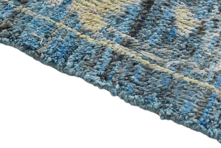 9' 1 x 12' 10 Hand Knotted Oushak Wool Rug