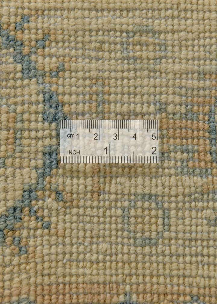 8' 11 x 11' 4 Hand Knotted Oushak Wool Rug
