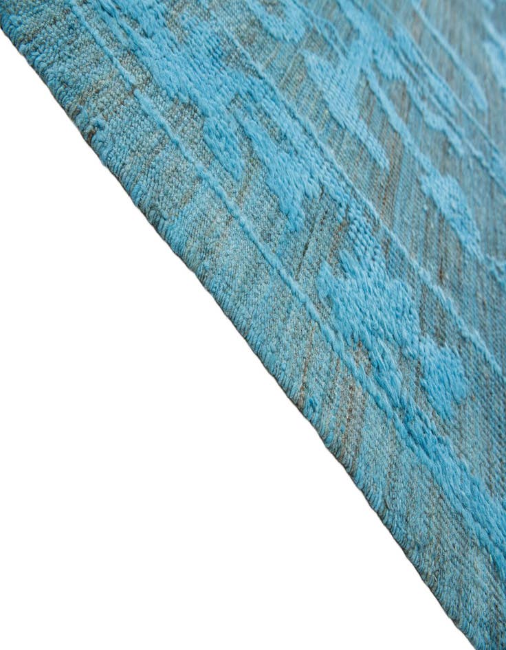 Detail image of 9' 2 x 12' 6  Hand Knotted Oushak Wool Rug