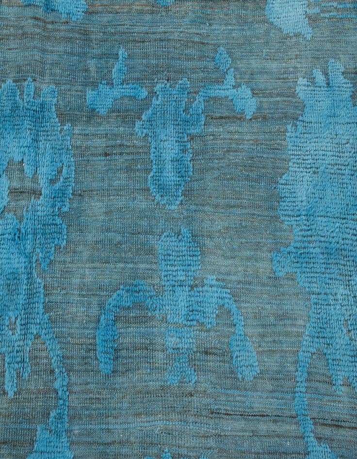 Detail image of 9' 2 x 12' 6  Hand Knotted Oushak Wool Rug
