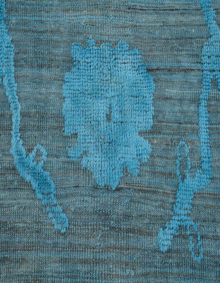 Detail image of 9' 2 x 12' 6  Hand Knotted Oushak Wool Rug