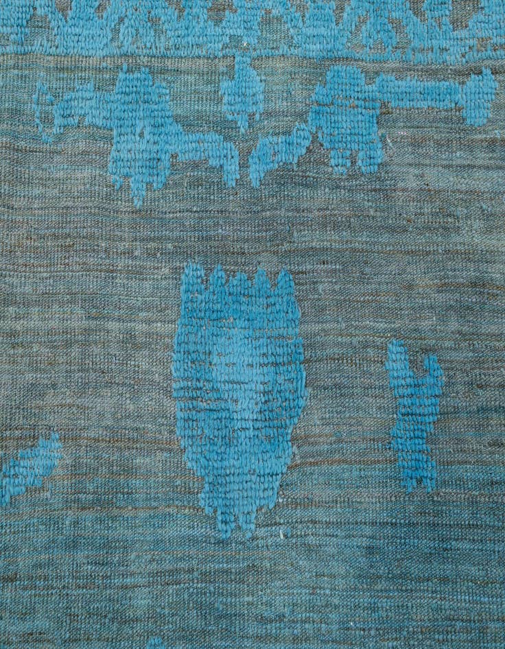 Detail image of 9' 2 x 12' 6  Hand Knotted Oushak Wool Rug