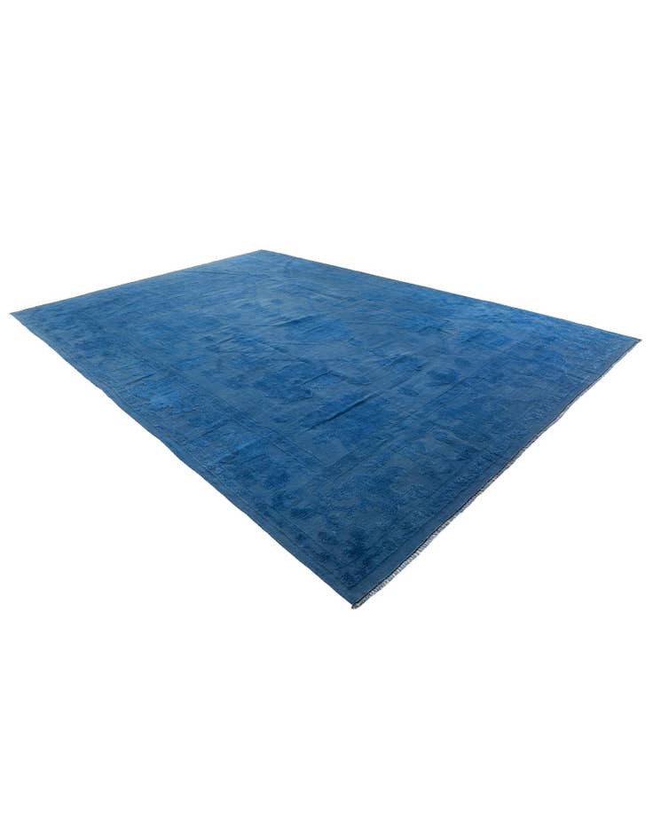 Detail image of 9' 10 x 14' 6 Hand Knotted Oushak Wool Rug