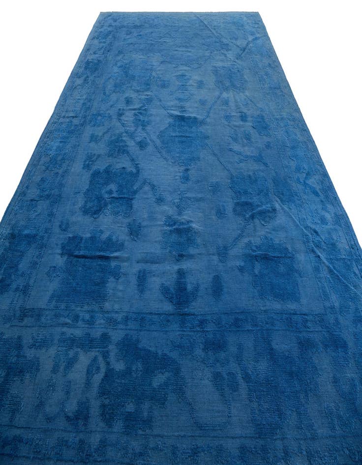Detail image of 9' 10 x 14' 6 Hand Knotted Oushak Wool Rug