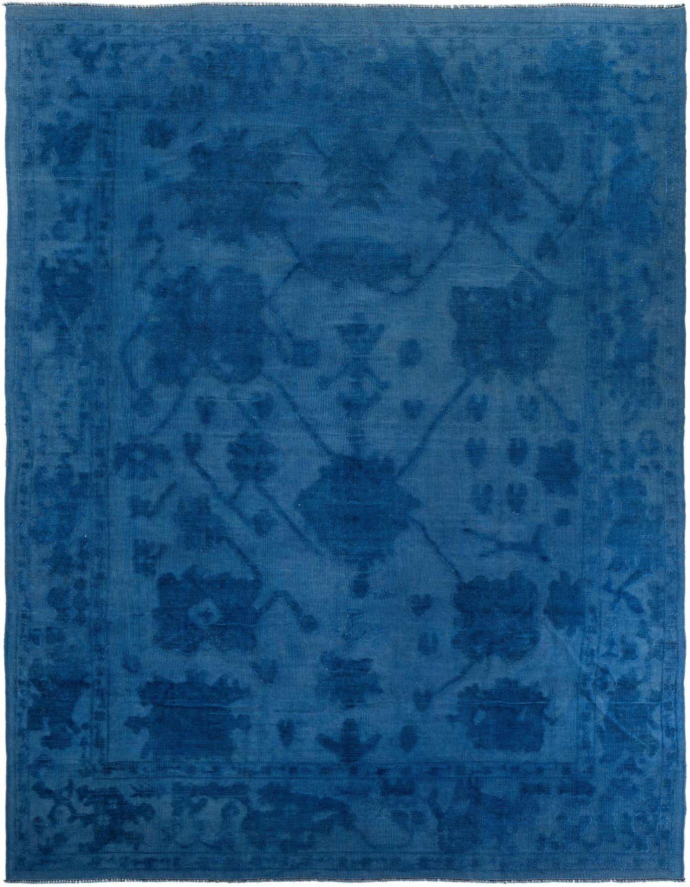 9' 10 x 14' 6 Hand Knotted Oushak Wool Rug