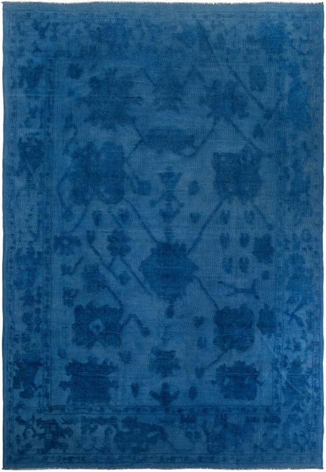 Detail image of 9' 10 x 14' 6 Hand Knotted Oushak Wool Rug