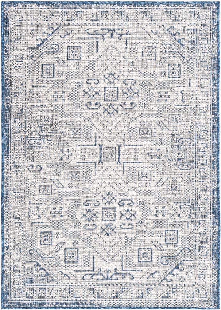 3' x 5' 3 Easy-Clean Aztec Indoor / Outdoor Rug