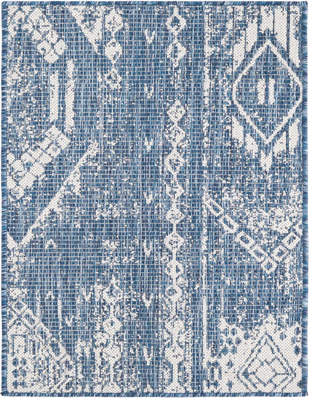 2' x 3' Easy-Clean Bohemian Indoor / Outdoor Rug
