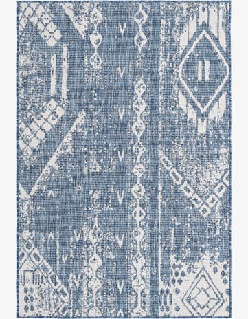 4' x 6' Easy-Clean Bohemian Indoor / Outdoor Rug