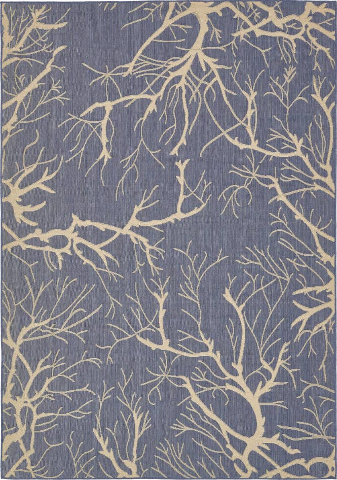 Detailansicht von 215cm x 305cm Leicht zu reinigen Botanical Innen- / Außenbereich Teppich