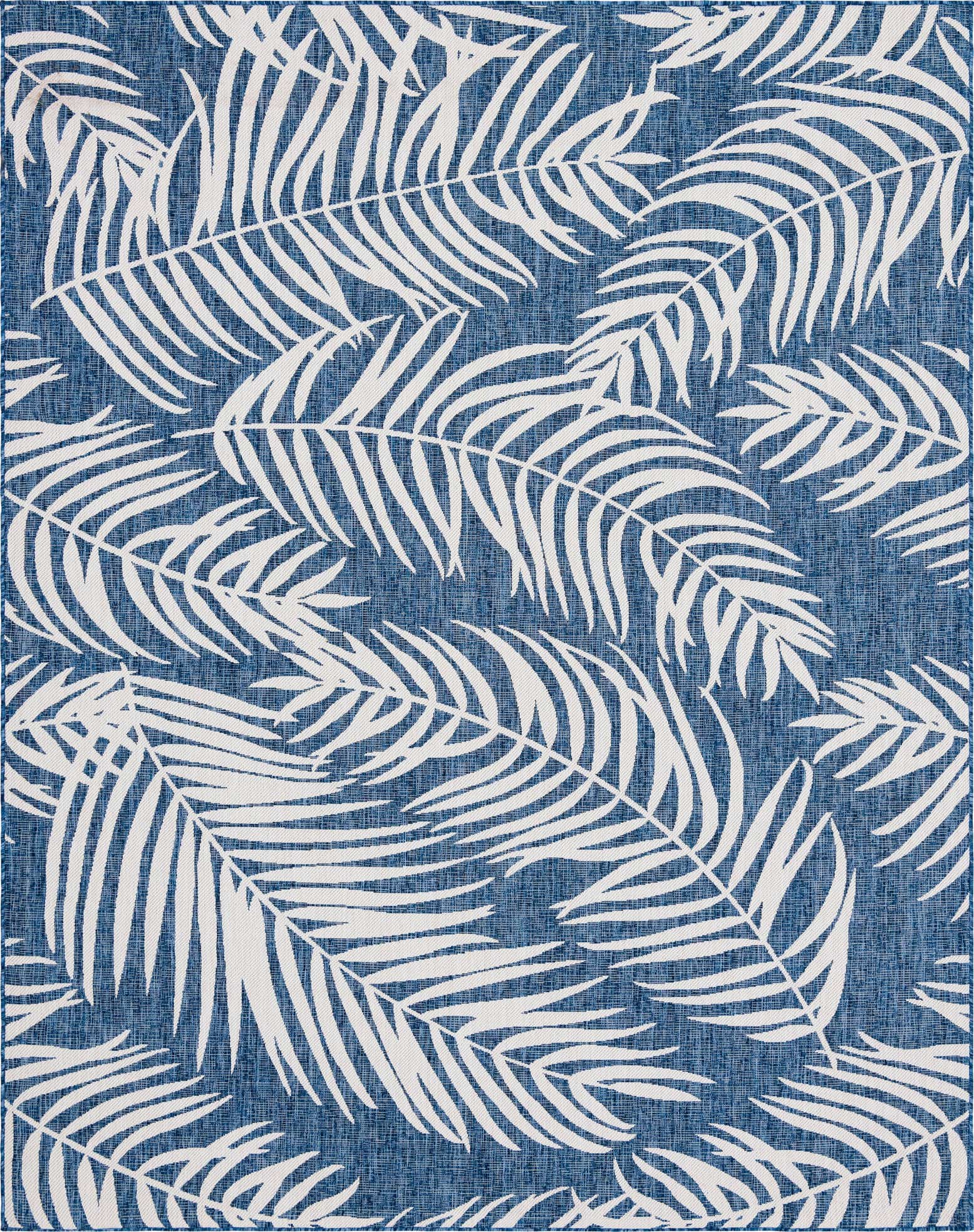 9' x 12' Easy-Clean Botanical Indoor / Outdoor Rug