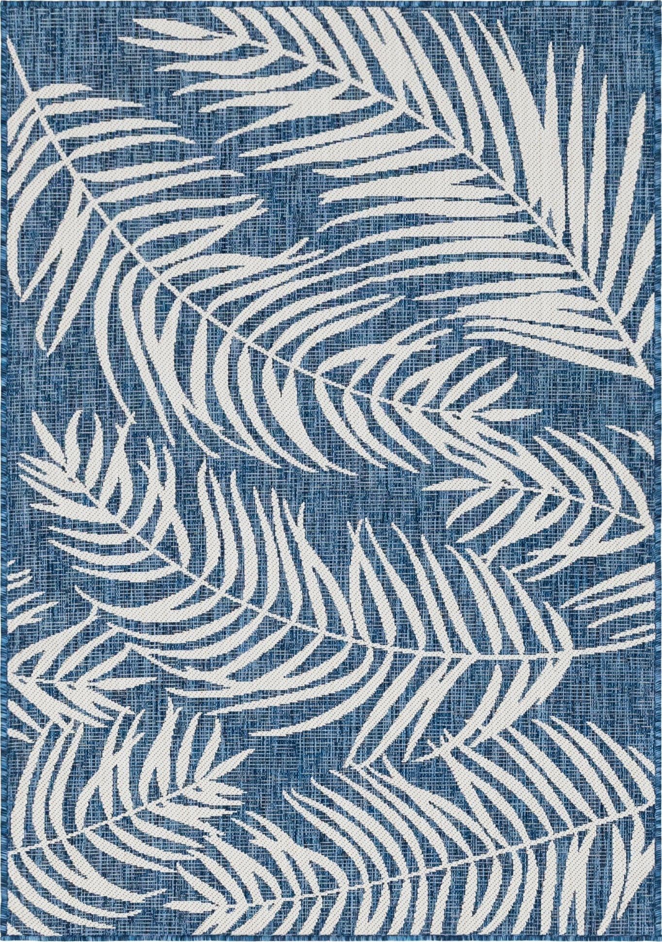 4' x 6'  Washable Botanical Indoor / Outdoor Rug