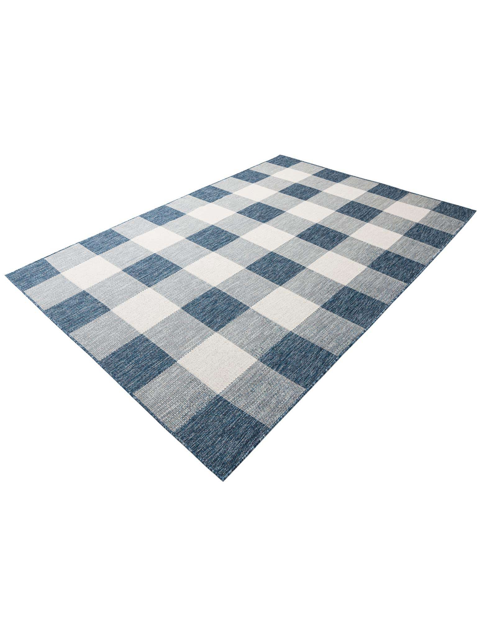 Detail image of 185cm x 275cm Checkered Indoor / Outdoor Rug