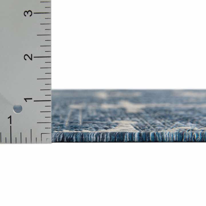 9' x 12' Easy-Clean Coastal Indoor / Outdoor Rug