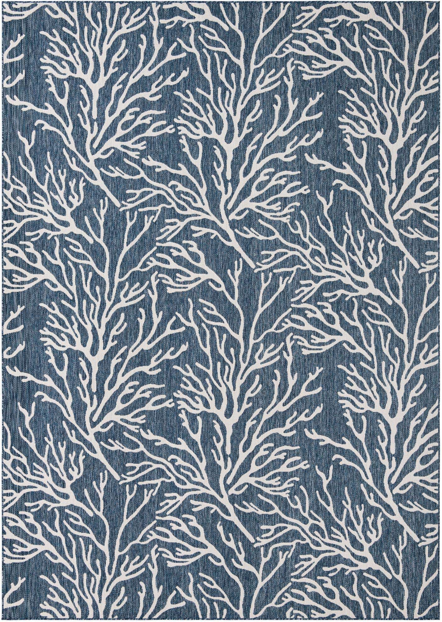 10' x 14' Easy-Clean Coastal Indoor / Outdoor Rug