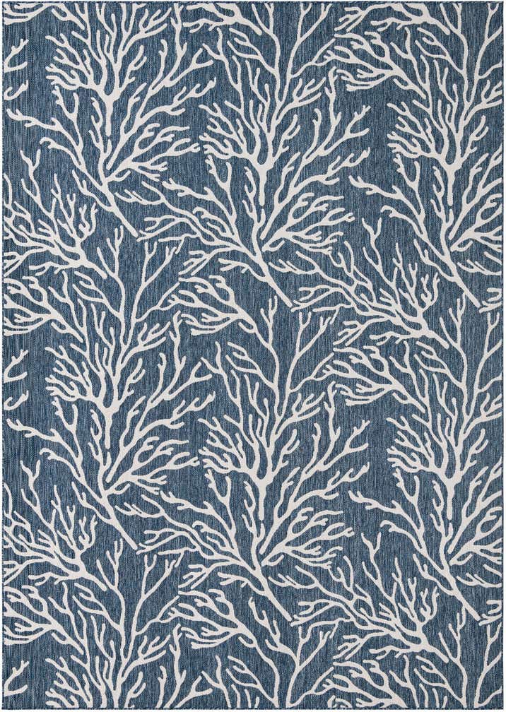 10' x 14' Easy-Clean Coastal Indoor / Outdoor Rug