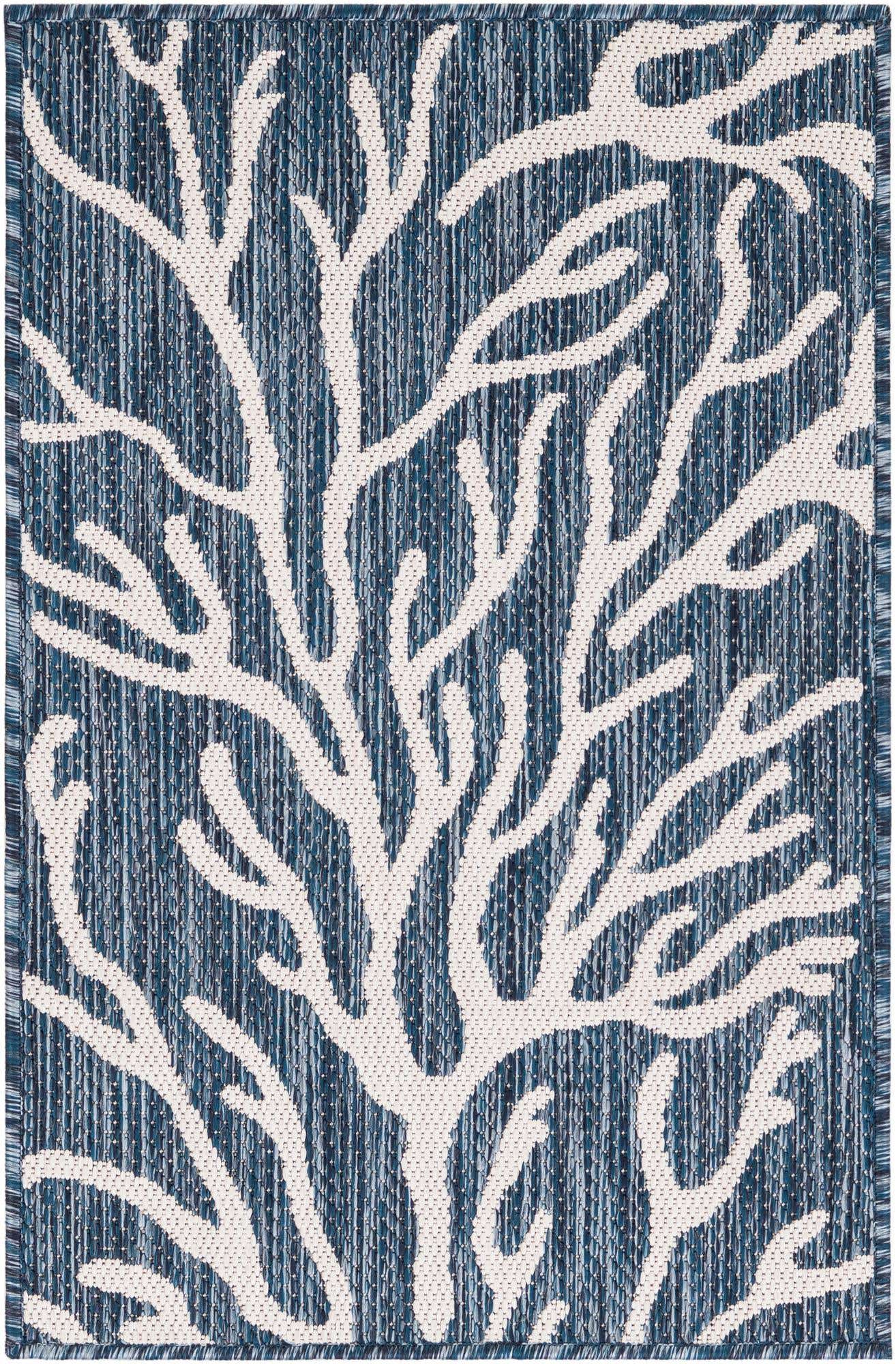 2' x 3' Easy-Clean Coastal Indoor / Outdoor Rug