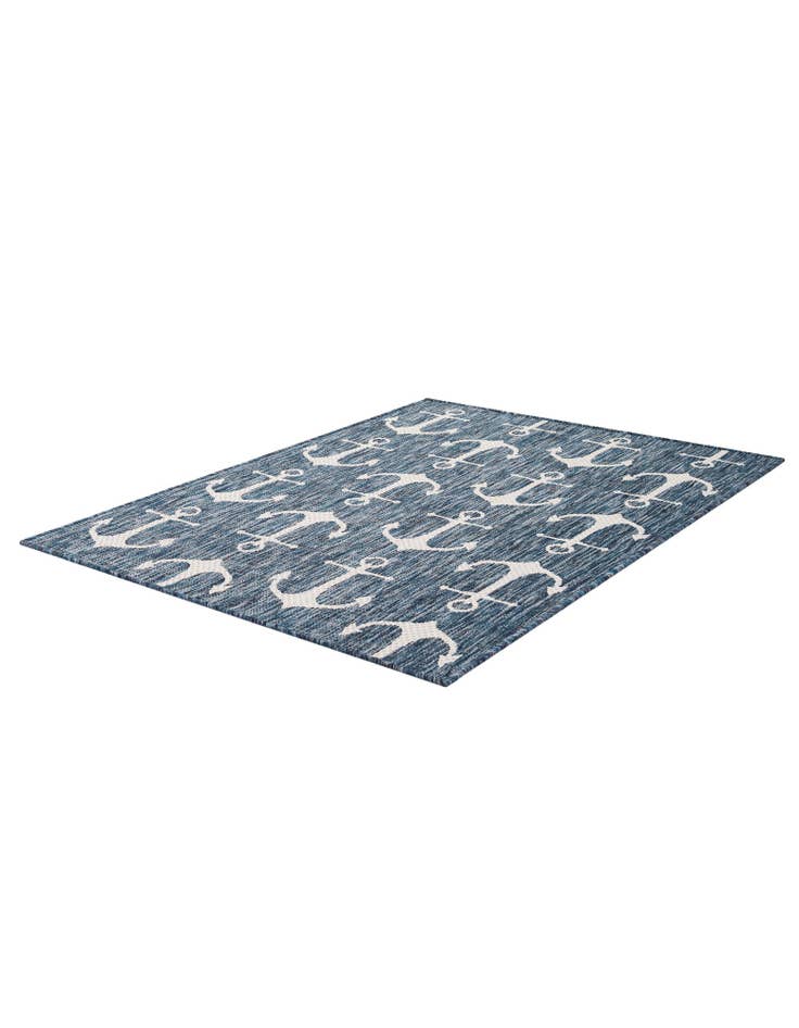 Detail image of 3' x 4' Washable Coastal Indoor / Outdoor Rug