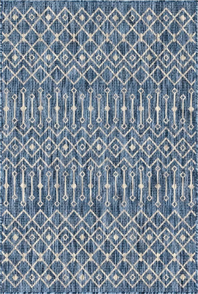 4' x 6' Easy-Clean Lattice Indoor / Outdoor Rug