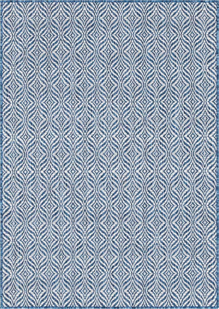 4' x 6' Easy-Clean Lattice Indoor / Outdoor Rug