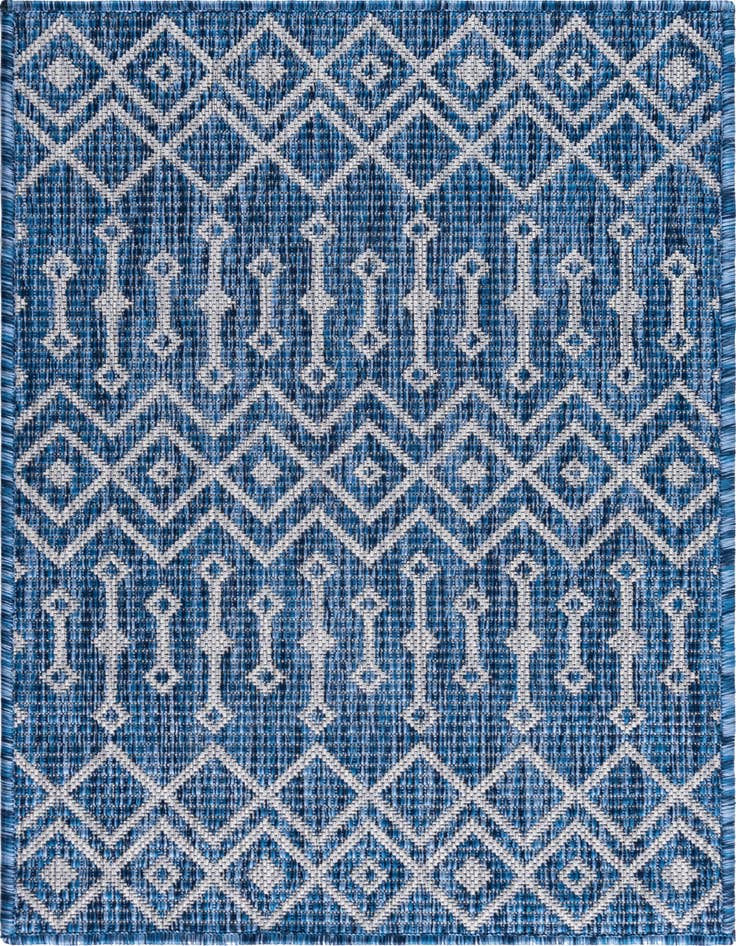Detail image of 2' x 3' Easy-Clean Lattice Indoor / Outdoor Rug