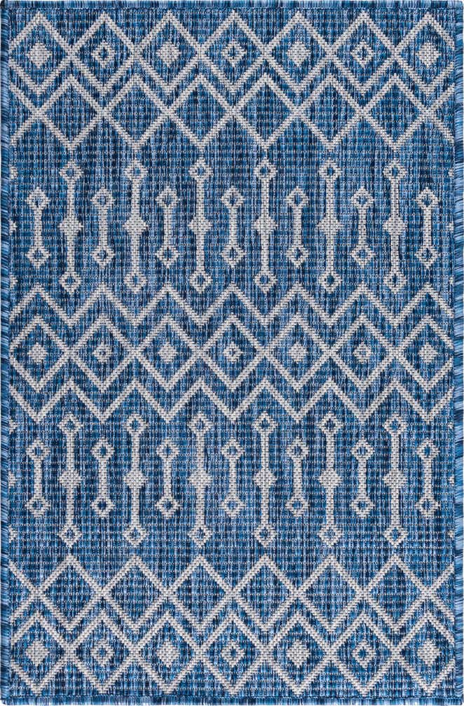 2' x 3' Easy-Clean Lattice Indoor / Outdoor Rug
