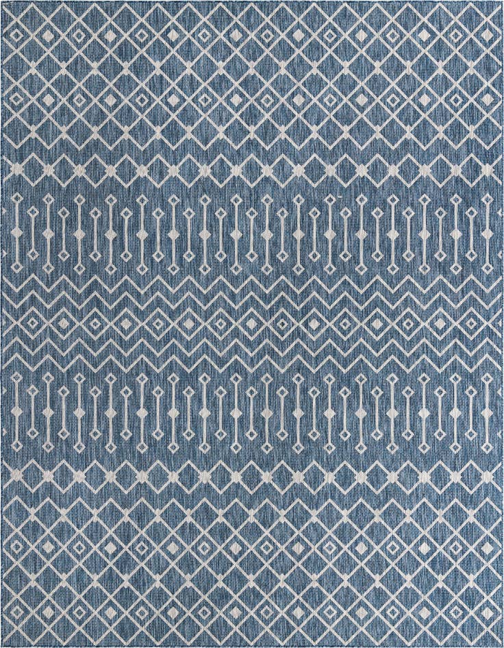 Detail image of 10' x 14' Easy-Clean Lattice Indoor / Outdoor Rug