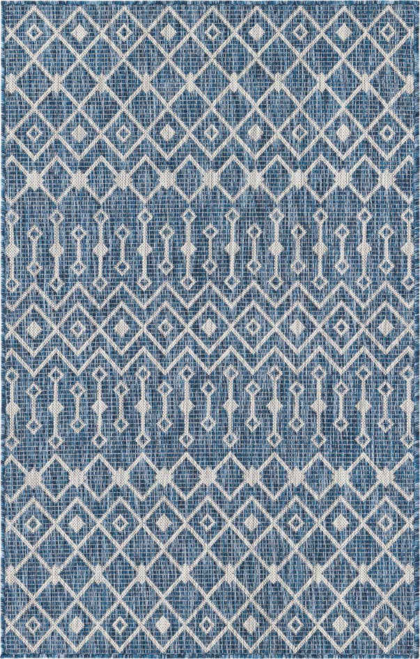Detail image of 3' x 5' 3 Easy-Clean Lattice Indoor / Outdoor Rug