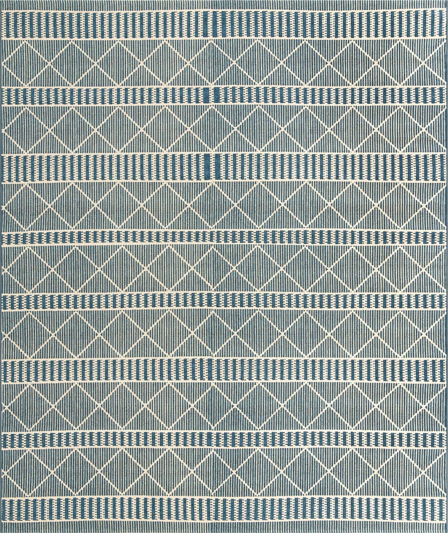 10' x 12' Easy-Clean Lattice Indoor / Outdoor Rug