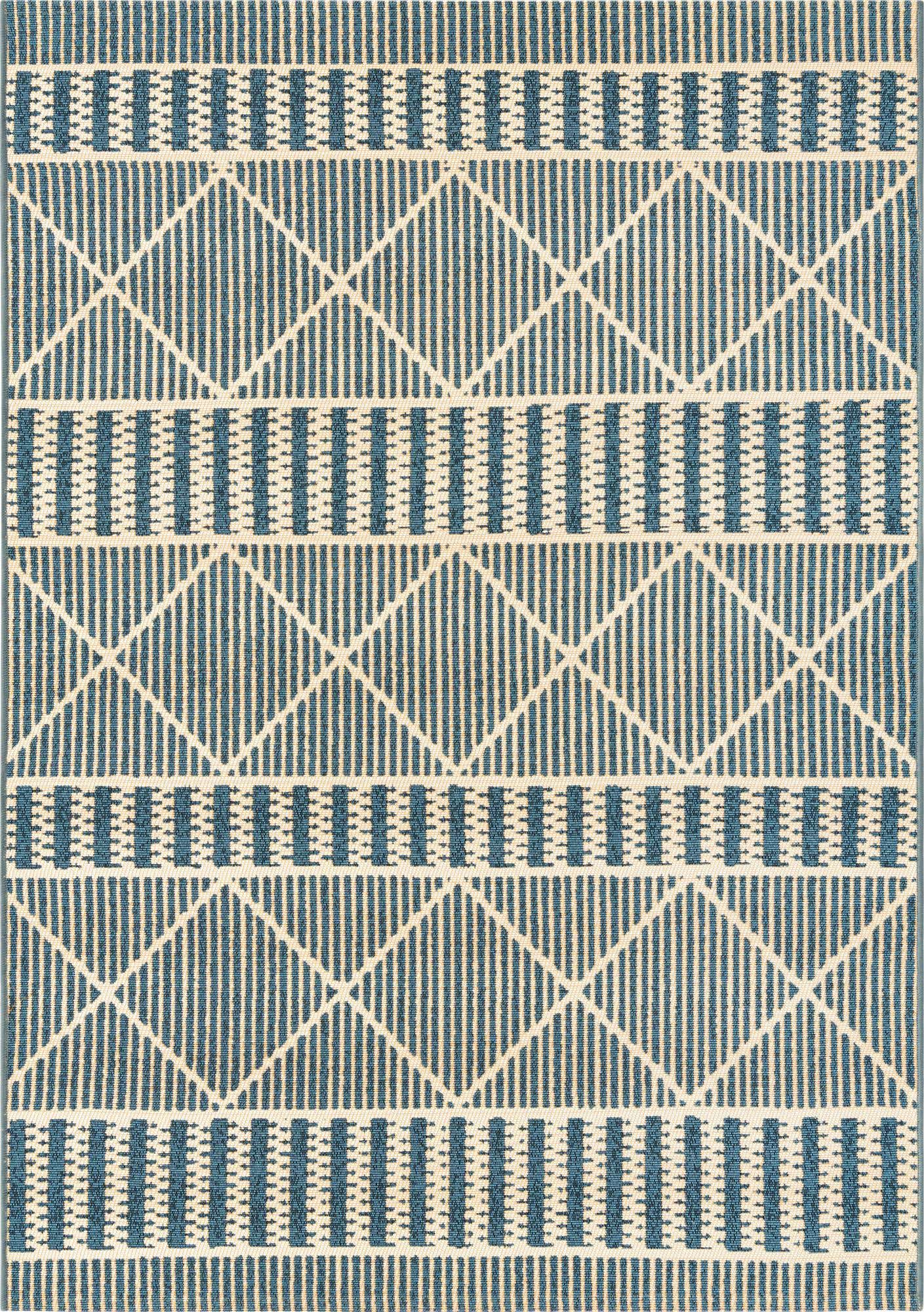 4' x 6' Easy-Clean Lattice Indoor / Outdoor Rug