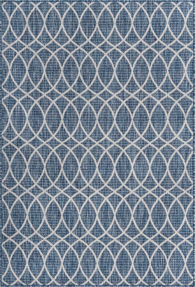 Detailansicht von 125cm x 185cm Leicht zu reinigen Lattice Innen- / Außenbereich Teppich