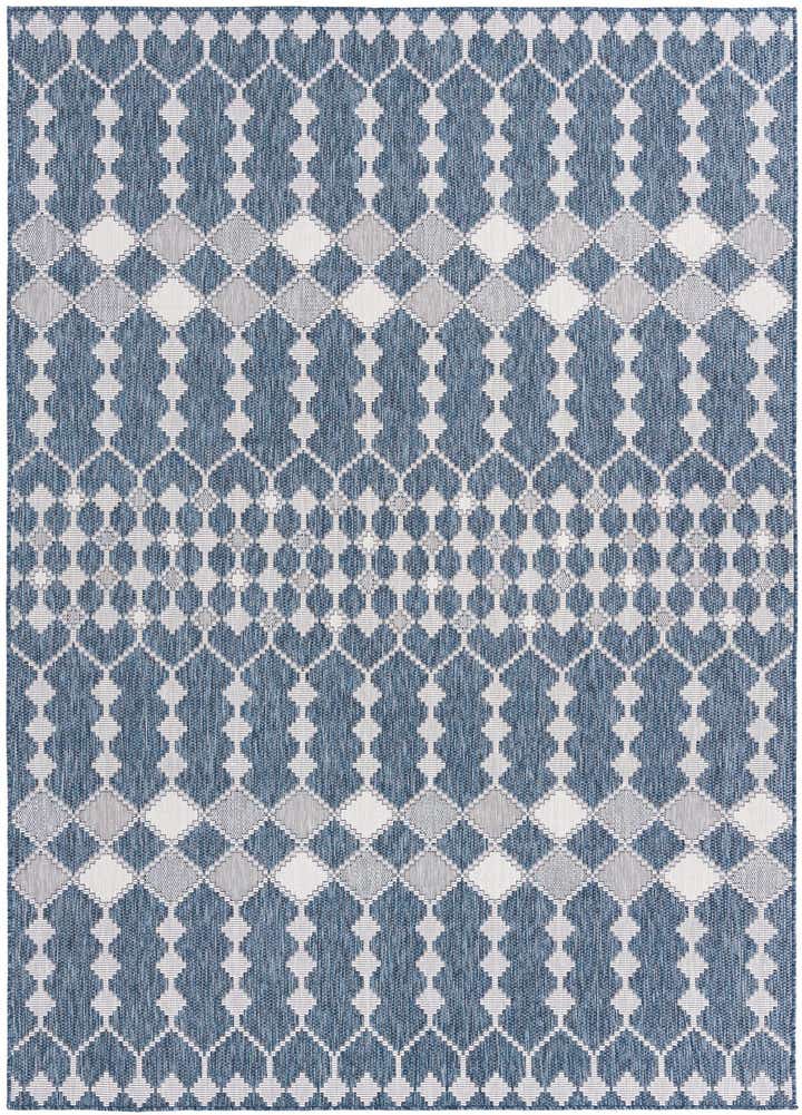 240cm x 335cm Easy-Clean Lattice Indoor / Outdoor Rug