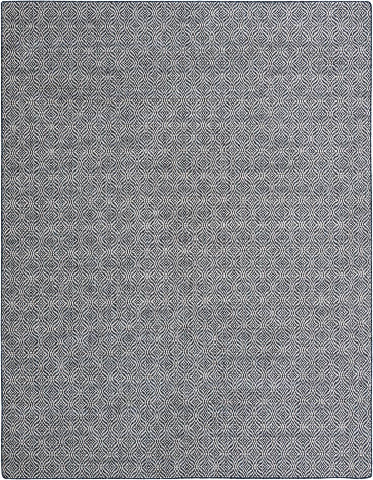 Detail image of 9' 5 x 12' Easy-Clean Lattice Indoor / Outdoor Rug