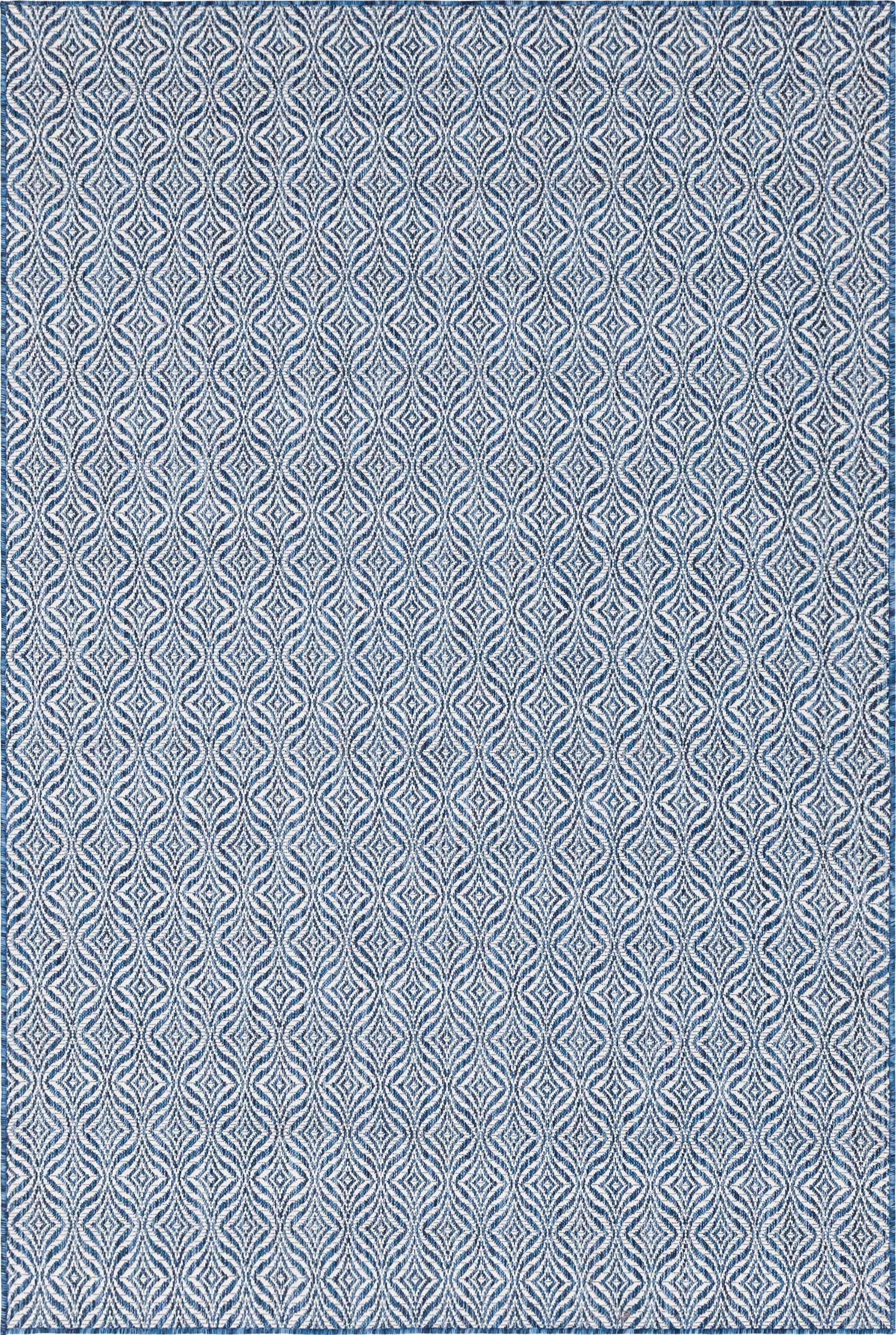 6' x 9' Washable Lattice Indoor / Outdoor Rug