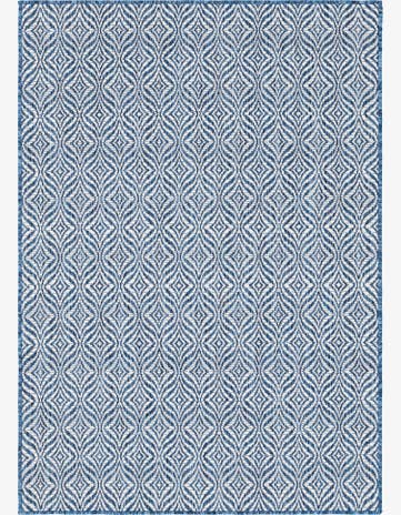 4' x 6' Easy-Clean Lattice Indoor / Outdoor Rug