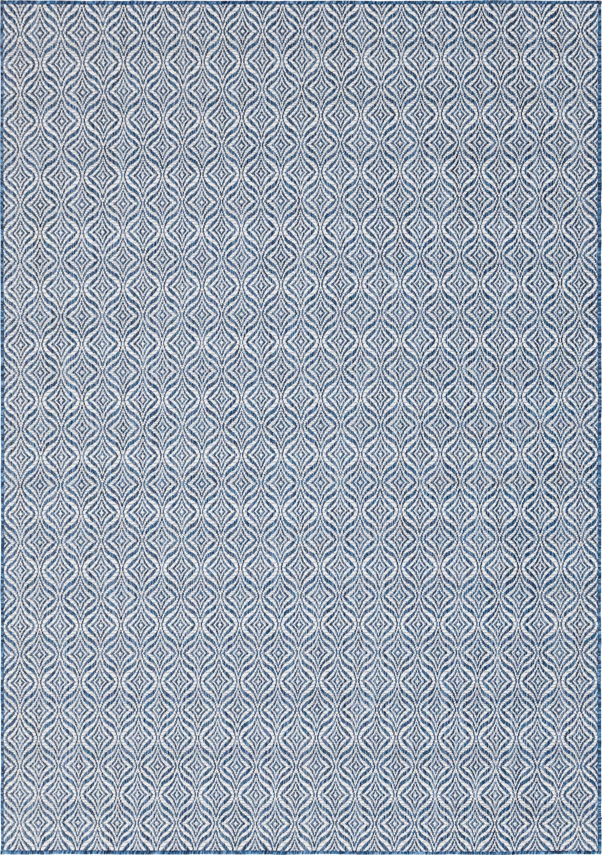 7' x 10' Washable Lattice Indoor / Outdoor Rug