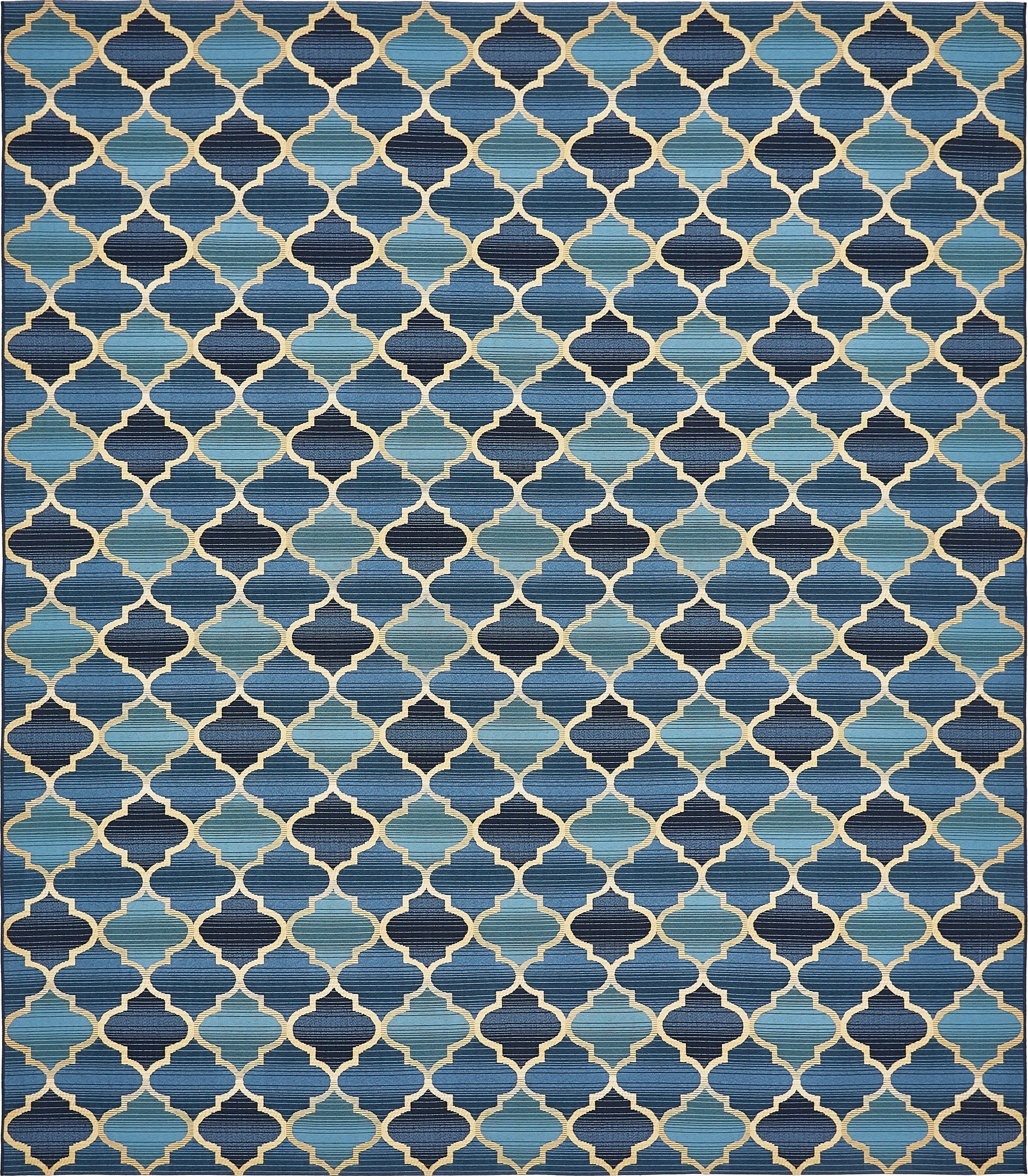 10' x 12' Washable Lattice Indoor / Outdoor Rug