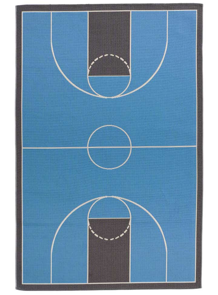 5' 3 x 8' Easy-Clean Modem Indoor / Outdoor Rug